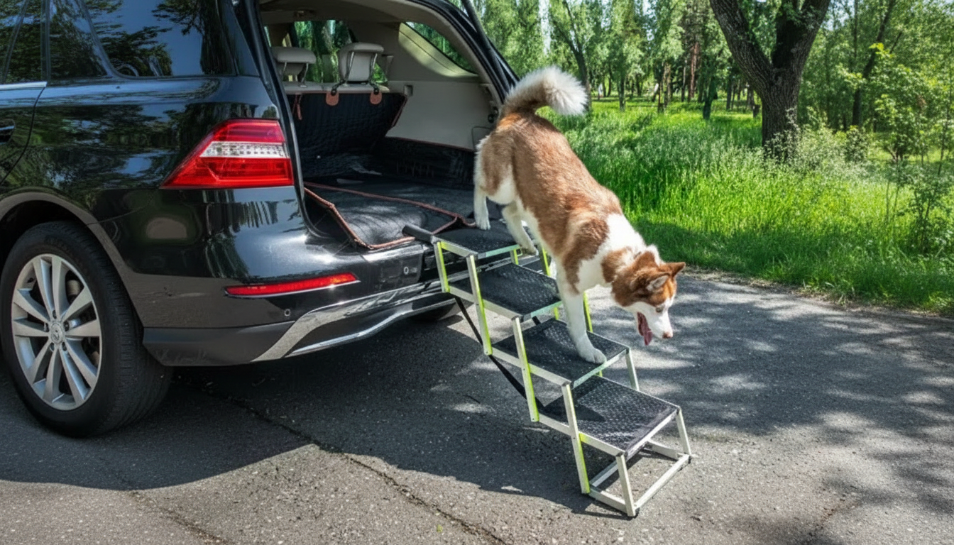 Owleys Tailgate Car Dog Ramp: Safer Vehicle Loading